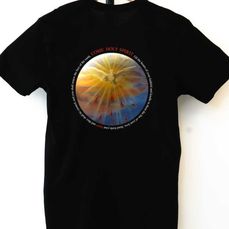 Come Holy Spirit Prayer Short-Sleeved Tee