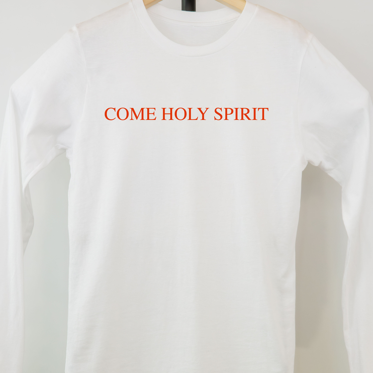 Come Holy Spirit Long-Sleeved Unisex T-Shirt