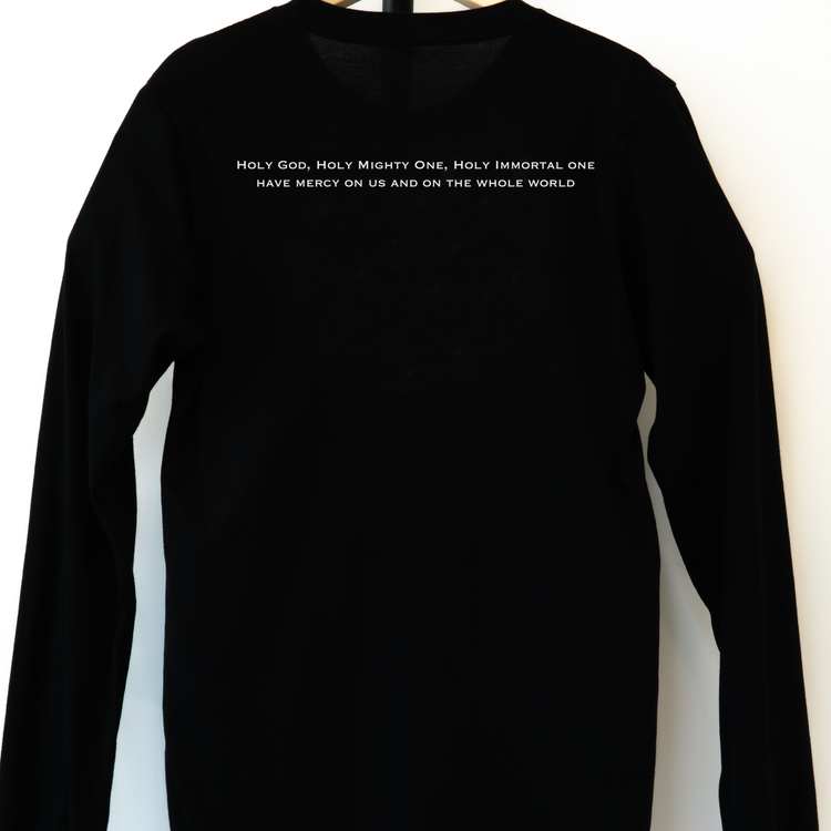 Divine Mercy (Holy God) Long-Sleeved Catholic T-Shirt