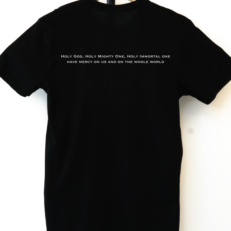 Divine Mercy (Holy God) Short-Sleeved Unisex Catholic Tee