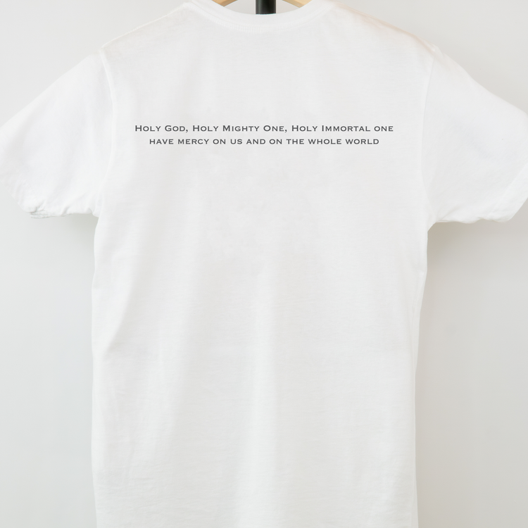 Divine Mercy (Holy God) Short-Sleeved Unisex Catholic Tee