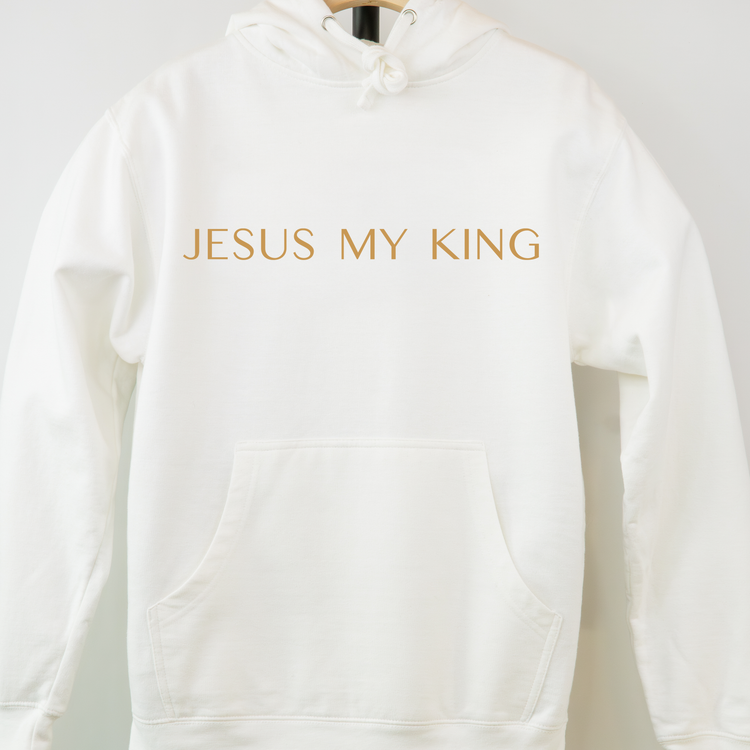 JESUS MY KING Unisex Pullover Hoodie