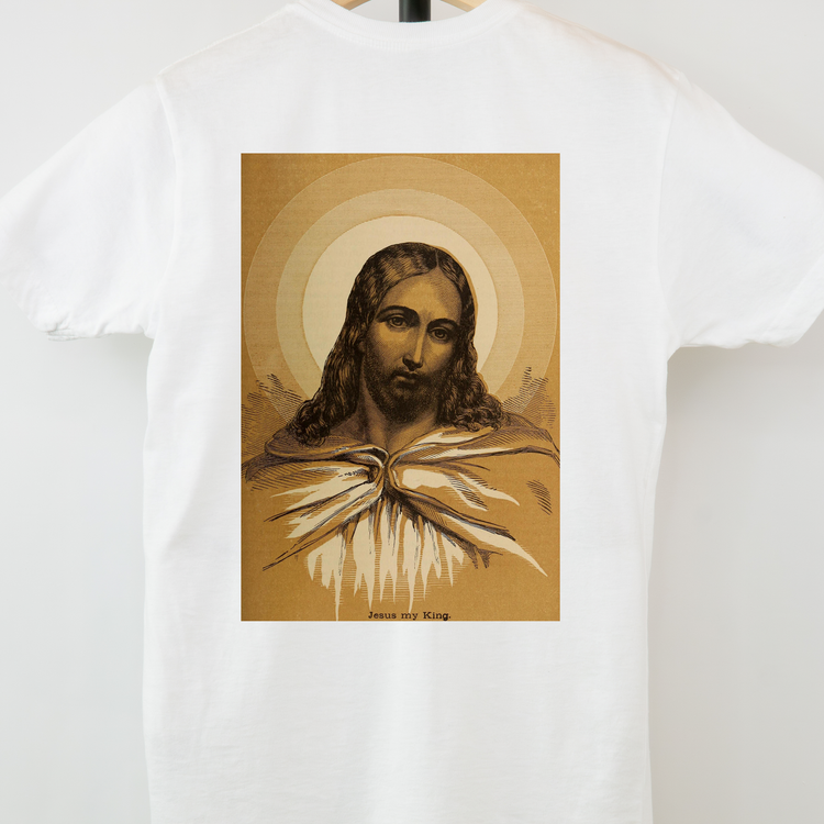 JESUS MY KING Unisex Short-Sleeved T-Shirt