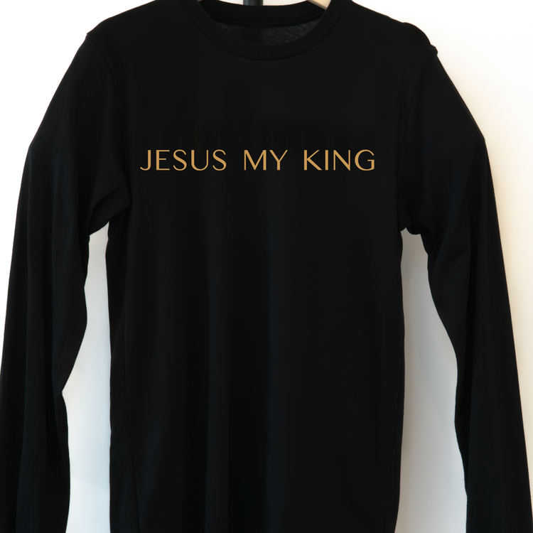 JESUS MY KING Long-Sleeved Tee