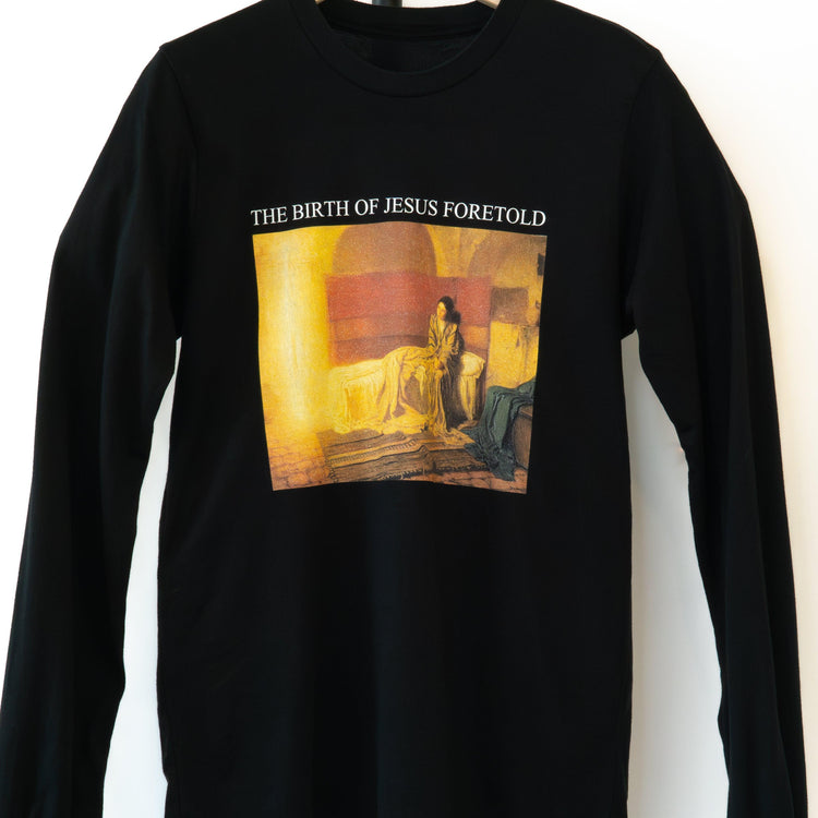 The Birth of Jesus Foretold - The Annunciation - Long-Sleeved Unisex T-Shirt - rescue story