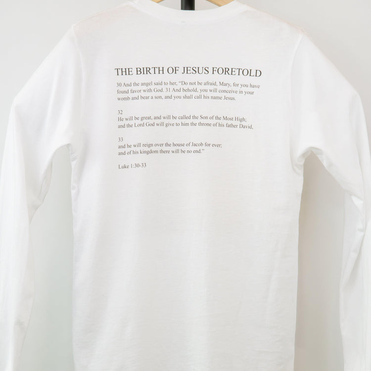 The Birth of Jesus Foretold - The Annunciation - Long-Sleeved Unisex T-Shirt - rescue story
