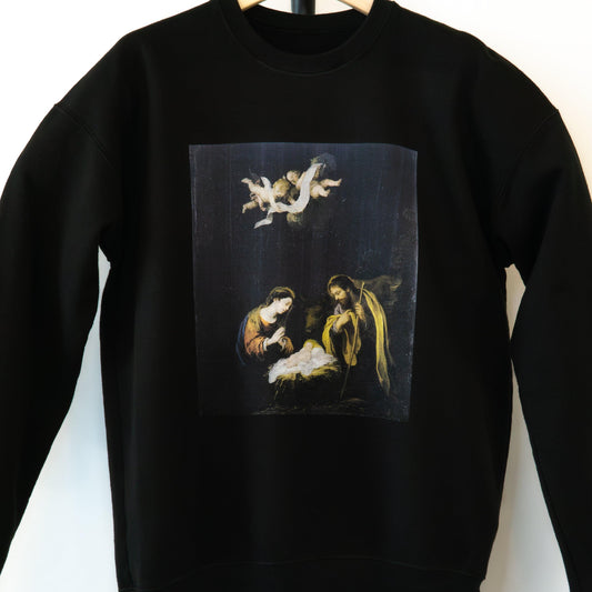 The Nativity of Our Lord - Christmas Story - Luke 2:4-7 Unisex Sweatshirt - rescue story