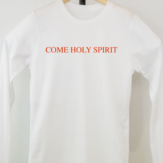 Come Holy Spirit Long-Sleeved Unisex T-Shirt
