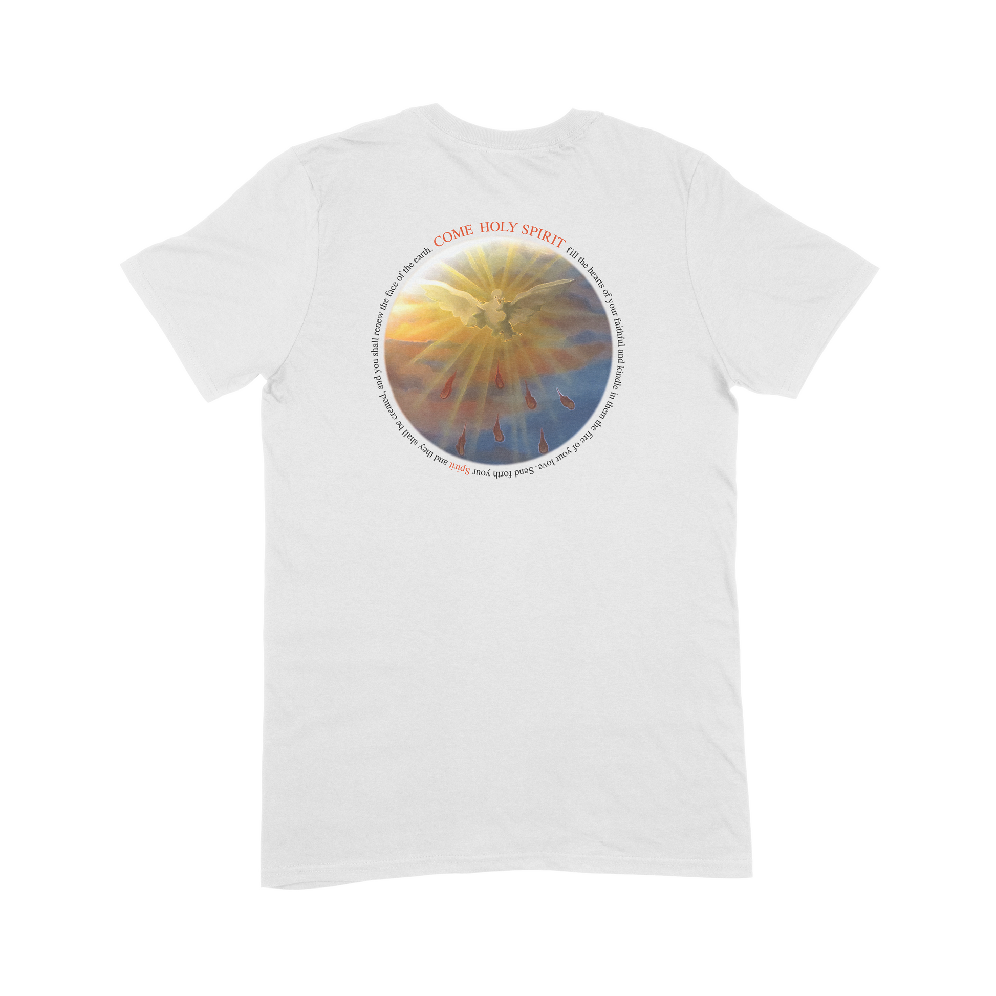 Come Holy Spirit Unisex Short-Sleeved Tee - Rescue story