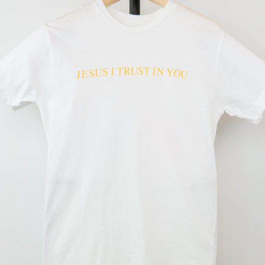 Divine Mercy Monstrance - JESUS I TRUST IN YOU! - Short-Sleeved Unisex T-Shirt - rescue story