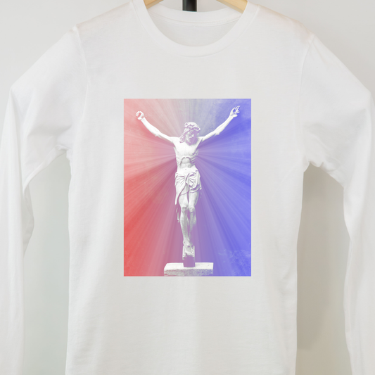 Divine Mercy Long-Sleeved Catholic T-Shirt