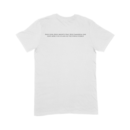 Divine Mercy (Holy God) Unisex Short-Sleeved Catholic Tee