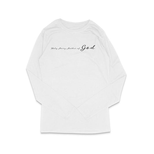 Hail Mary Unisex Long-Sleeve Devotional T-Shirt