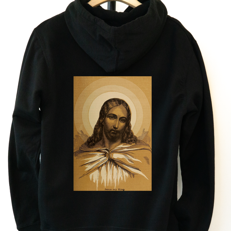 JESUS MY KING Unisex Zipper Hoodie