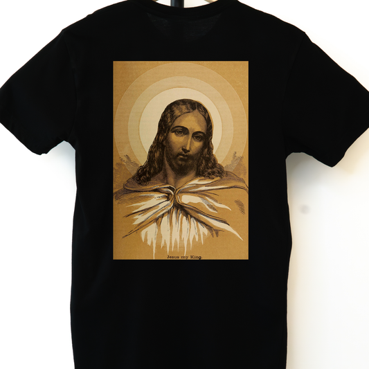 JESUS MY KING Unisex Short-Sleeved T-Shirt