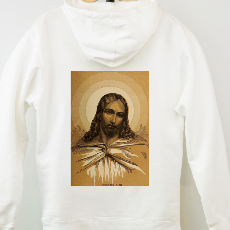 JESUS MY KING Unisex Zipper Hoodie