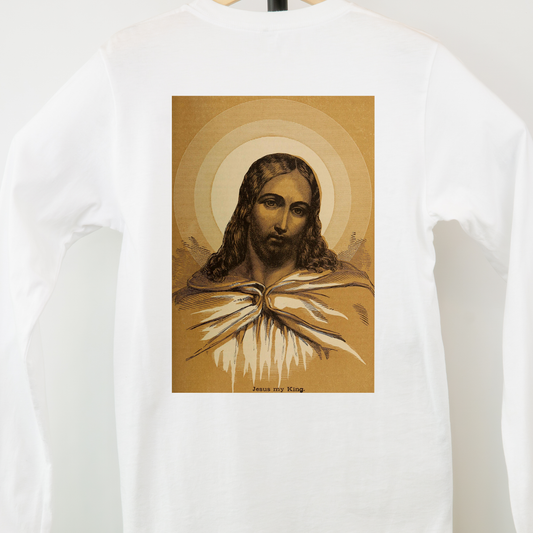 JESUS MY KING Unisex Long-Sleeved Tee