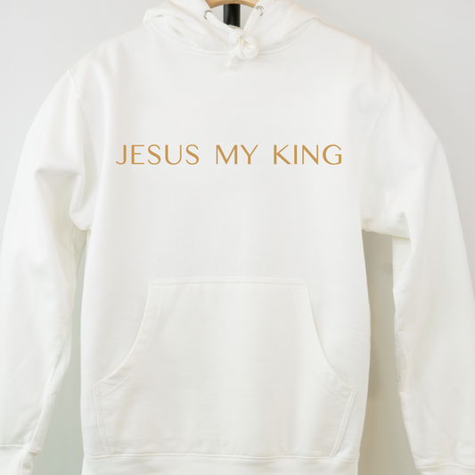 JESUS MY KING Unisex Pullover Hoodie