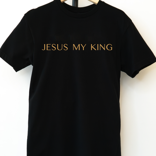 JESUS MY KING Short-Sleeved T-Shirt