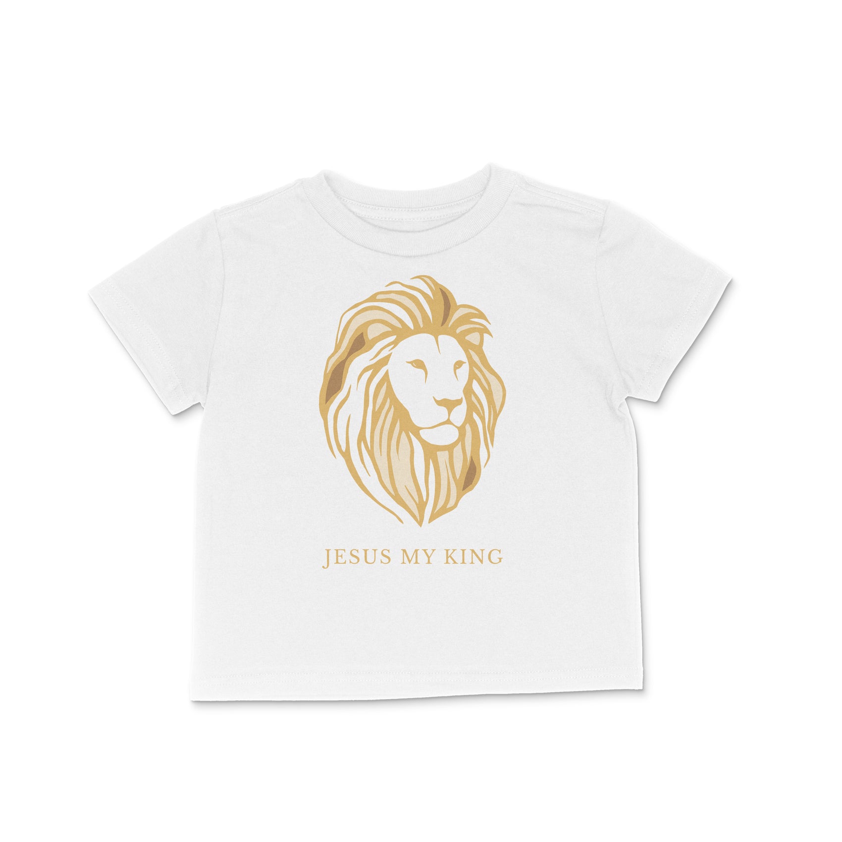 Jesus My King Short-Sleeve Catholic Toddler Shirt