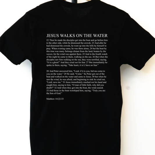 Jesus Walks on the Water Unisex Short-Sleeved T-Shirt