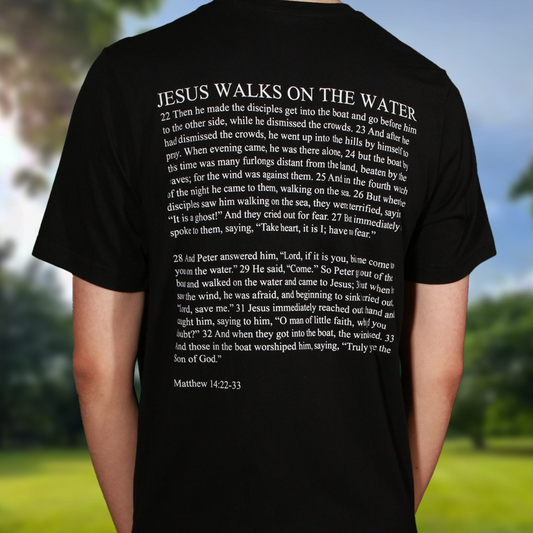 Jesus Walks on the Water Short-Sleeved Unisex T-Shirt