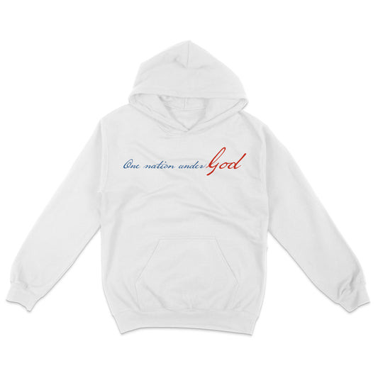 One Nation Under God Unisex Pullover Hoodie - Christ is King