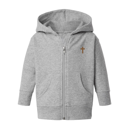 Protected By My Guardian Angel Infant Zipper Hoodie