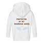 Protected By My Guardian Angel Toddler Zipper Hoodie