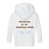 Protected By My Guardian Angel Toddler Zipper Hoodie