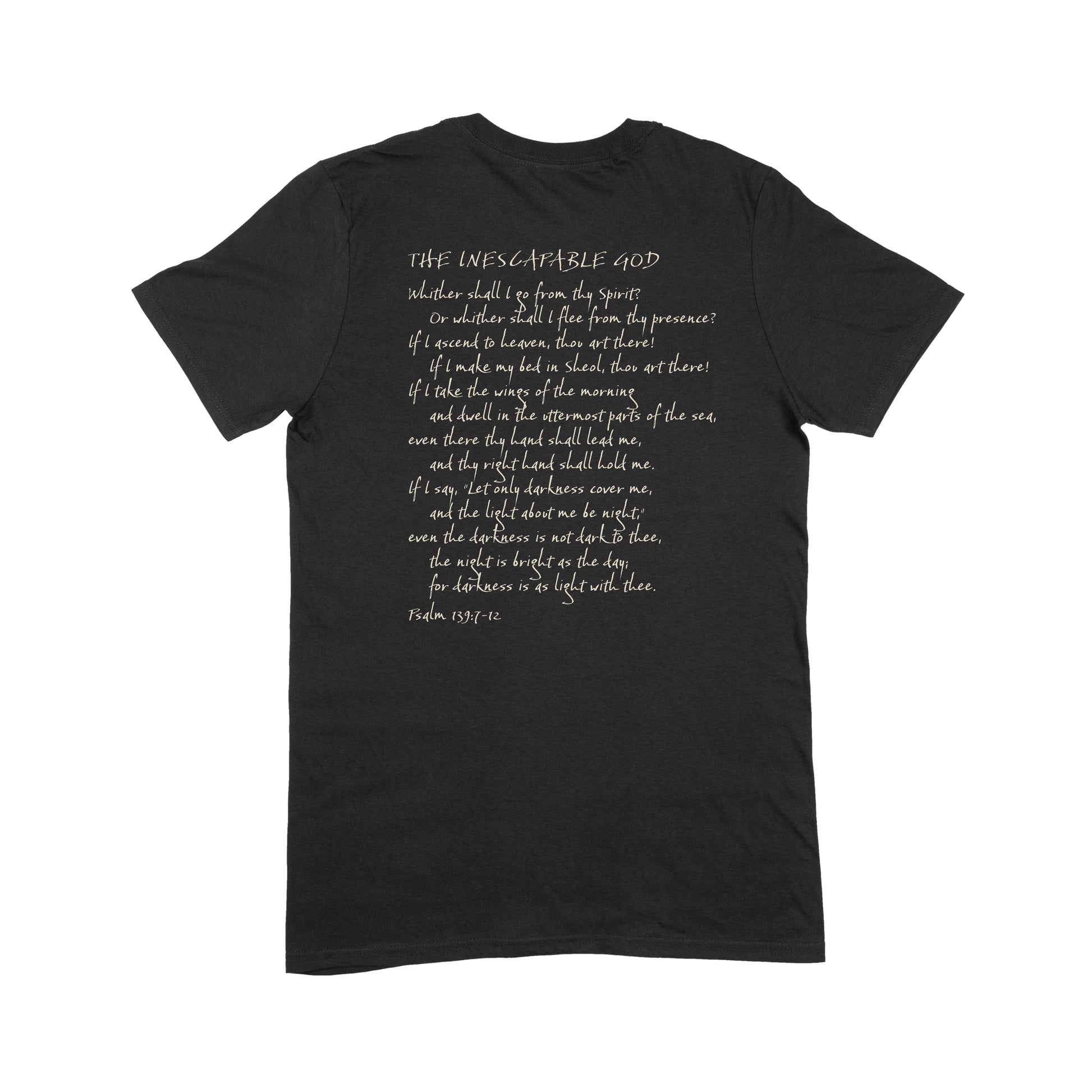 Psalm 139 Unisex Short-Sleeved Catholic T-Shirt - Rescue story