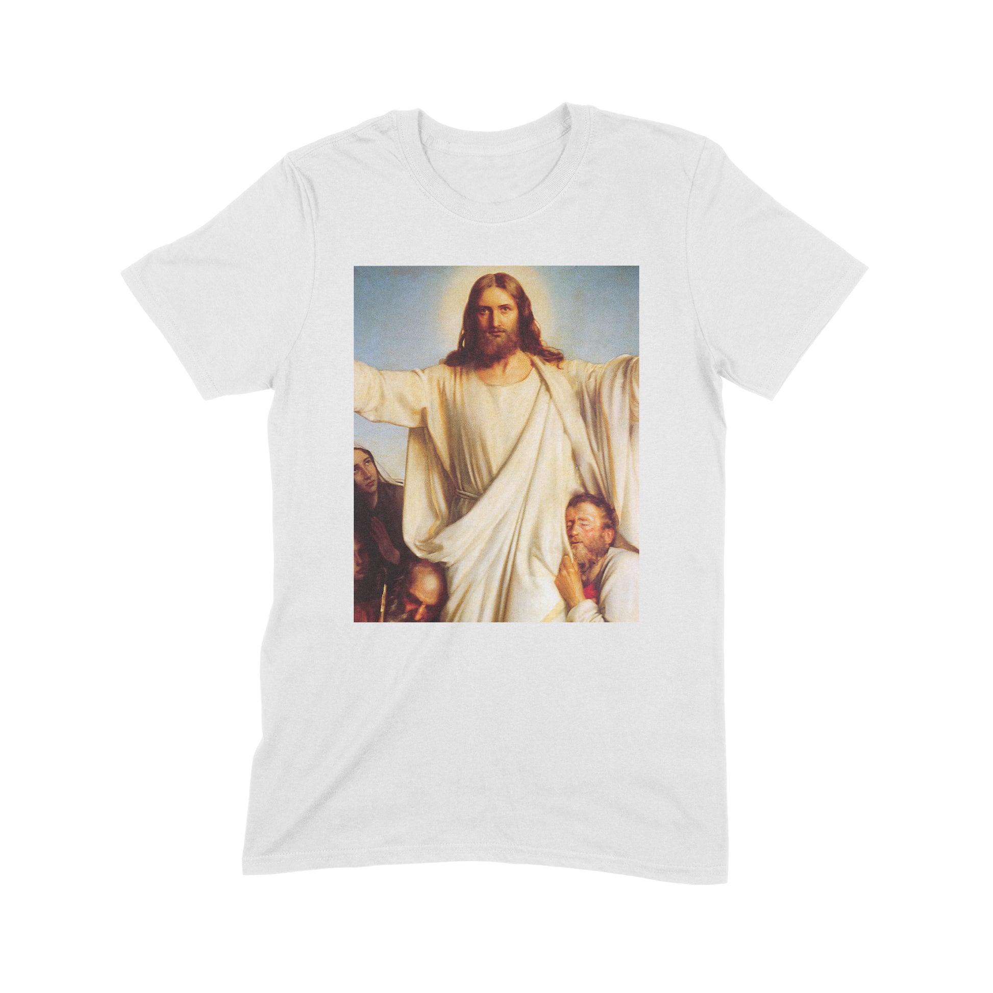Psalm 91 Unisex Short-Sleeved Catholic Tee - Rescue story