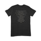 St Michael the Archangel Engraving Unisex Short-Sleeved T-Shirt - St Michael T-Shirt with Prayer