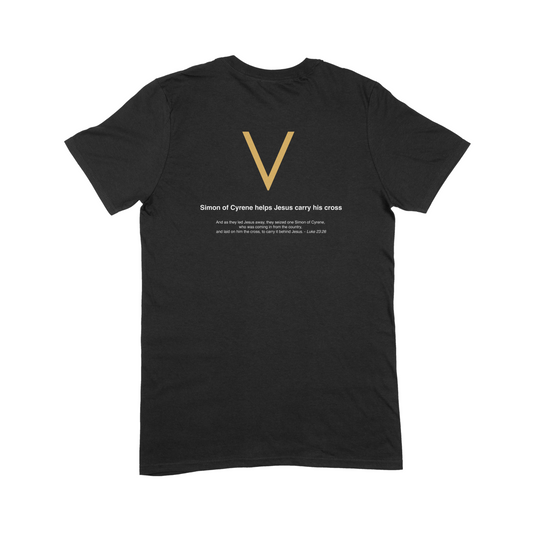 Stations of the Cross - Station V Unisex Short-Sleeve T-Shirt