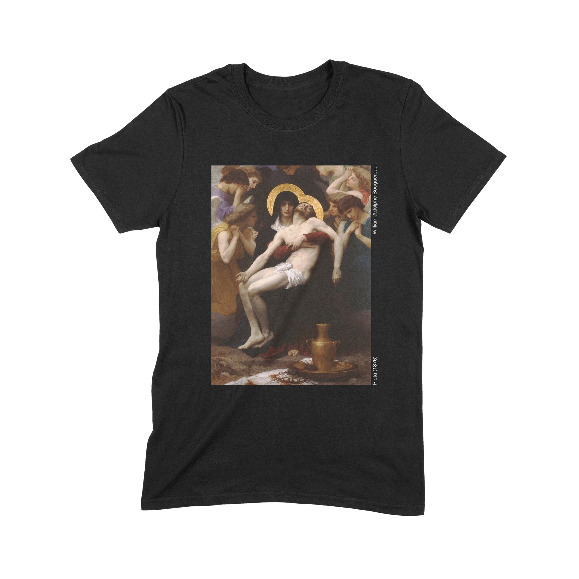 13th Station of the Cross Unisex Short-Sleeved Catholic Tee - Rescue story