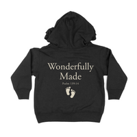 Wonderfully Made - Psalm 139 Toddler Hoodie