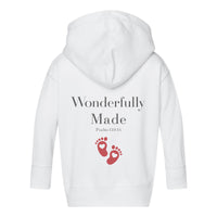 Wonderfully Made - Psalm 139 Toddler Hoodie