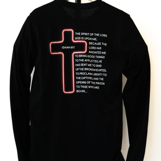 GOOD NEWS - Isaiah 61:1 - Long-Sleeved Unisex T-Shirt - rescue story