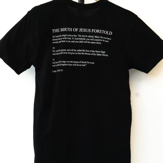The Birth of Jesus Foretold - The Annunciation - Short-Sleeved Unisex T-Shirt - rescue story